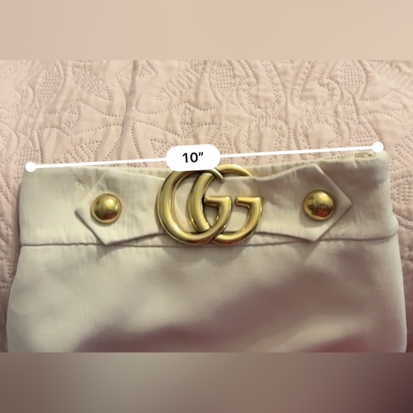 Gucci GG Logo Cream Mini Skirt – Kids Size 10/12 – Fits XXS Adult - Picture 8 of 9